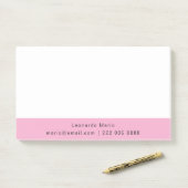 Eenvoudige professionele reiniging post-it® notes (Op bureau)