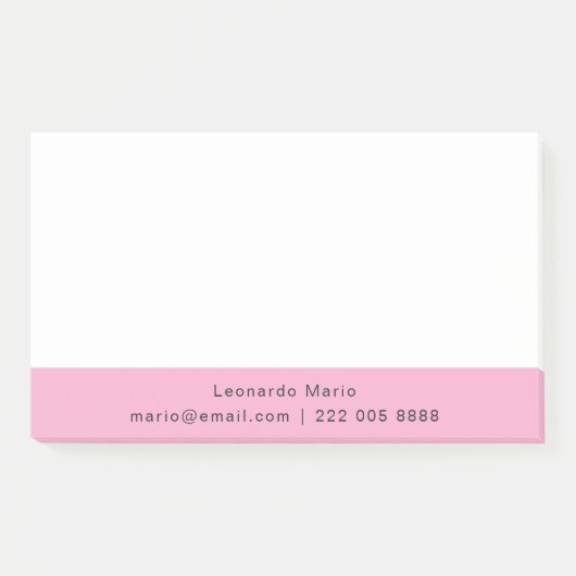 Eenvoudige professionele reiniging post-it® notes (Voorkant)