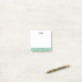 Eenvoudige professionele reiniging post-it® notes (Op bureau)