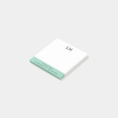 Eenvoudige professionele reiniging post-it® notes (Schuin)