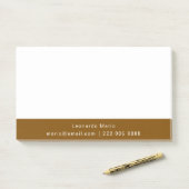 Eenvoudige professionele reiniging post-it® notes (Op bureau)