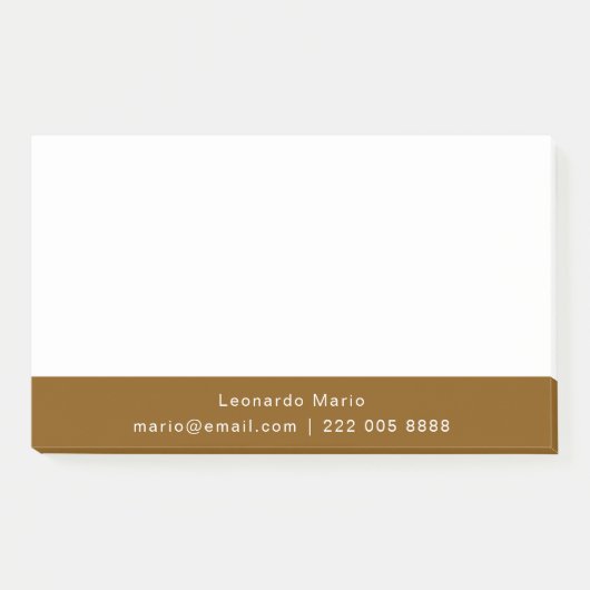 Eenvoudige professionele reiniging post-it® notes (Voorkant)
