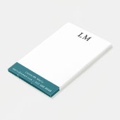 Eenvoudige professionele reiniging post-it® notes (Schuin)