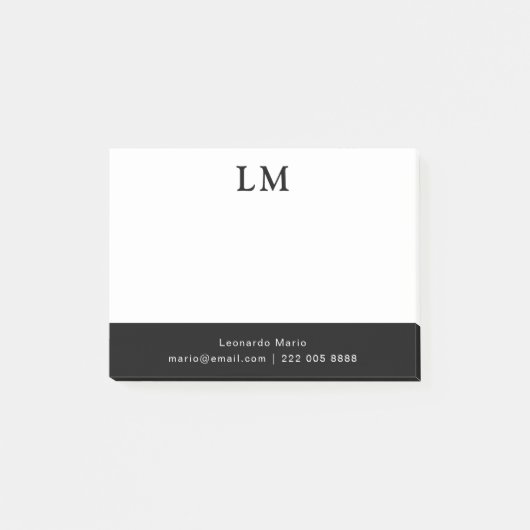 Eenvoudige professionele reiniging post-it® notes (Voorkant)