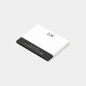 Eenvoudige professionele reiniging post-it® notes (Schuin)