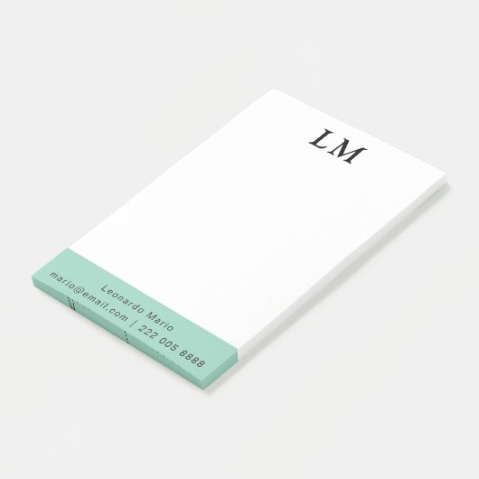 Eenvoudige professionele reiniging post-it® notes (Schuin)