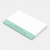 Eenvoudige professionele reiniging post-it® notes (Schuin)