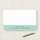 Eenvoudige professionele reiniging post-it® notes (Op bureau)