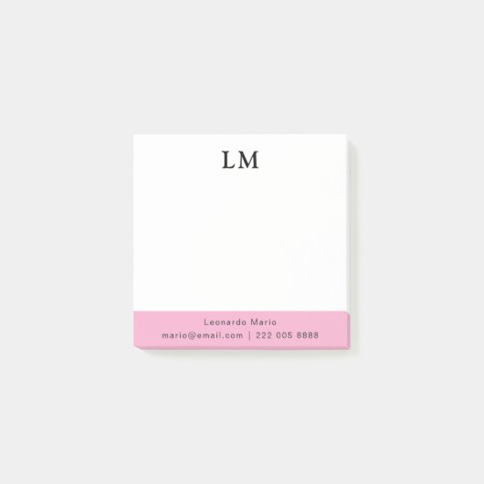 Eenvoudige professionele reiniging post-it® notes (Voorkant)