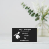 Eenvoudige professionele slotenmaker Visitekaartje (Staand voorkant)