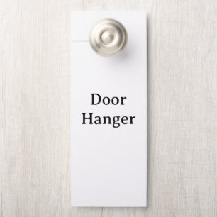 Eenvoudige professionele standaard 4,25" x 11" gro deurhanger