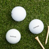 Eenvoudige professionele waarde  golfballen (Insitu Gras)