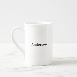 Eenvoudige Professionele Zakelijke Porselein Kop