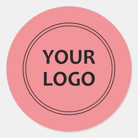 Eenvoudige professionele zakelijke sticker (Voorkant)