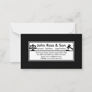 Eenvoudige, professionele zwarte en witte Sjabloon