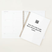 Eenvoudige Q R-code scannen zakelijke gebeurtenis Planner (Display)