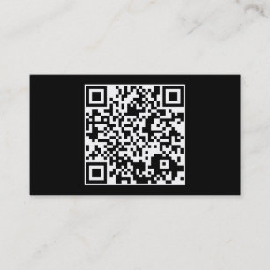 eenvoudige QR-code Visitekaartje