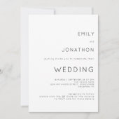 Eenvoudige QR-code voor typografie Alle kleuren Kaart (Voorkant)