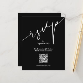 Eenvoudige QR Code Weddenschap Zwarte LARGE Enclos