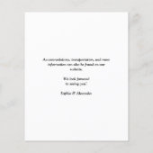 Eenvoudige QR-codenetekaart voor een uitgebreide b (Achterkant)