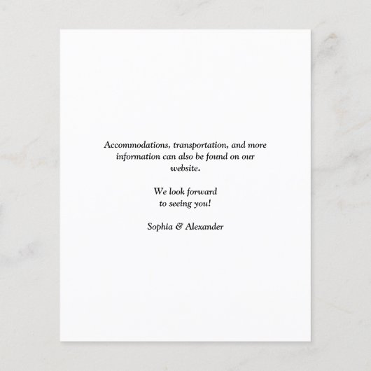 Eenvoudige QR-codenetekaart voor een uitgebreide b (Achterkant)