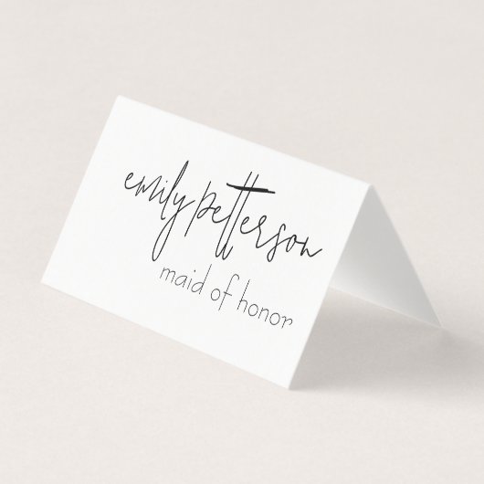 Eenvoudige Quaint Place-kaarten Kaart (Voorkant)