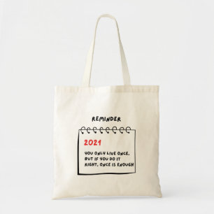 Eenvoudige Quotes Tote Tassen