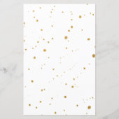 Eenvoudige raad wie baby shower game is (Achterkant)