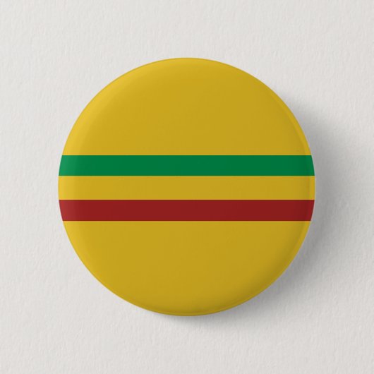 Eenvoudige Rasta Stripes Ronde Button 5,7 Cm (Voorkant)