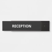 Eenvoudige RECEPTIE Deurbordje (Voorkant)
