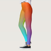 Eenvoudige regenboog kleurrijk leggings (Links)