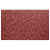 Eenvoudige Renaissance Damask, Brick Red Stof (Yard (91,4 cm))