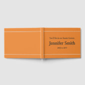 Eenvoudige, respectabele sympathiegids gastenboek (Volledig)