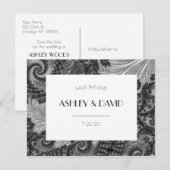 Eenvoudige Retro geïnspireerd om het Briefkaart Da (Voorkant / Achterkant)