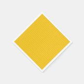 Eenvoudige Retro Honeycomb Gold Servet (Hoek)