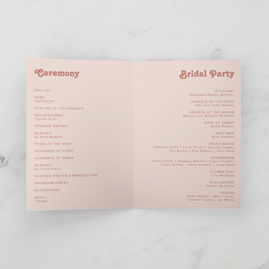 Eenvoudige retroflectraliebuizen | Blush Pink Fold Programma (Binnen)