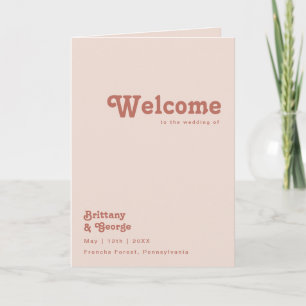 Eenvoudige retroflectraliebuizen   Blush Pink Fold Programma