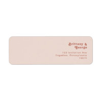 Eenvoudige retroflectraliebuizen | Blush roze reto