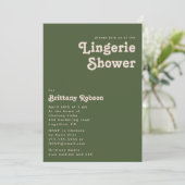 Eenvoudige retroflectraliebuizen | Olive Green Lin Kaart (Staand voorkant)