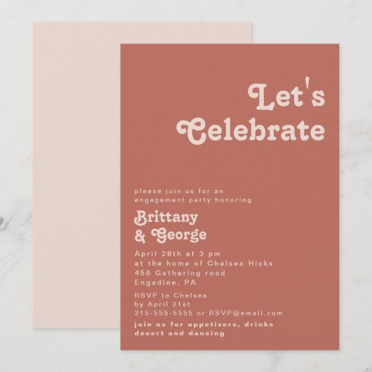 Eenvoudige retroflectraliebuizen | Oud Roos Laten  Kaart (Voorkant / Achterkant)