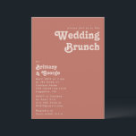 Eenvoudige retroflectraliebuizen | Oud Roos Weddin Kaart<br><div class="desc">Deze eenvoudige retro vibes | De uitnodiging voor een oude roos bruiloft brunch is perfect voor uw klassieke, schimmige aardenbrunch. Het ontwerp bevat een minimalistische hippie rustic boho font. Het neutrale Zuidwest-woestijnkleurenpalet en de rijke bosmische middeleeuwse letters combineren voor een perfect, minimaal modern western bestemmingsontwerp. Voel vrij om de kleur...</div>