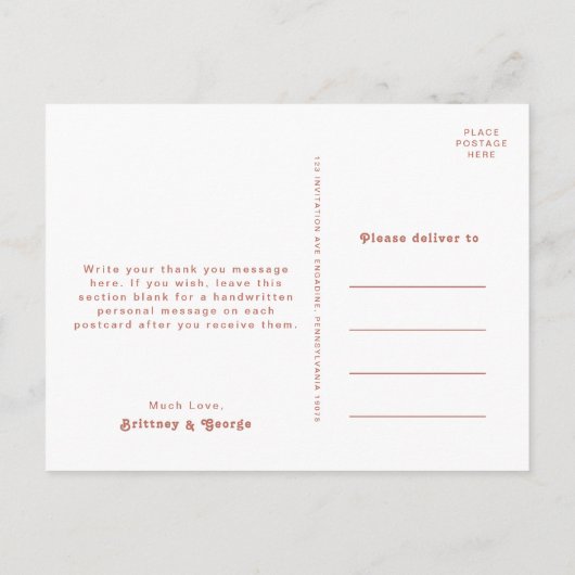 Eenvoudige retroflectraliebuizen | Oude Roos bruil Briefkaart (Achterkant)