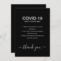 Eenvoudige richtlijnen voor zwart-wit kovid en vei