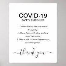 Eenvoudige richtlijnen voor zwart-wit kovid en vei