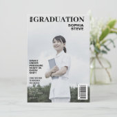 Eenvoudige RN verpleegkundige magazine foto afstud Kaart (Staand voorkant)