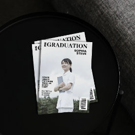 Eenvoudige RN verpleegkundige magazine foto afstud Kaart