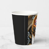 Eenvoudige Road Monster Truck Verjaardag Papieren Bekers (Rechts)