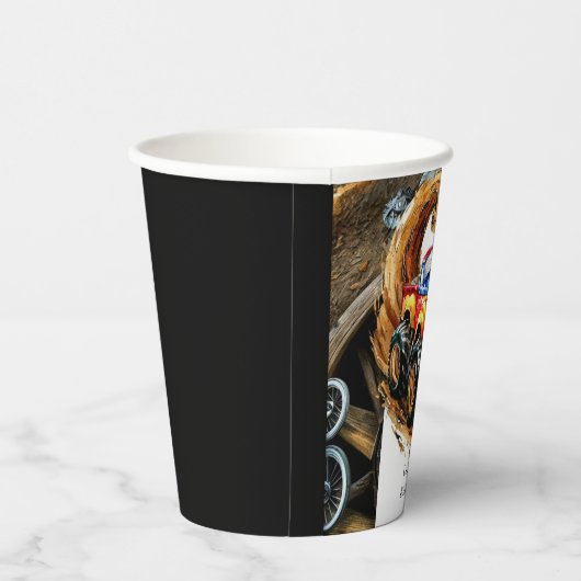 Eenvoudige Road Monster Truck Verjaardag Papieren Bekers (Rechts)