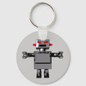 Eenvoudige Robot-Sleutelhanger Sleutelhanger (Voorkant)