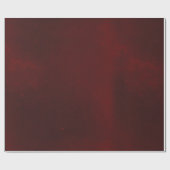 Eenvoudige rode bordeauxrode kastanjebruine vintag cadeaupapier (Vlak)